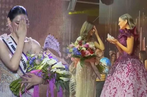 Dịu Thảo chơi 'hệ tâm linh' như Miss Universe 2021 Harnaaz Sandhu: Thể hiện sự biết ơn trước vương miện