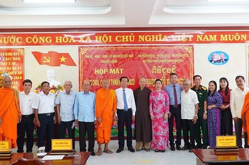 Kiên Giang: Họp mặt mừng tết Chôl Chnăm Thmây năm 2023