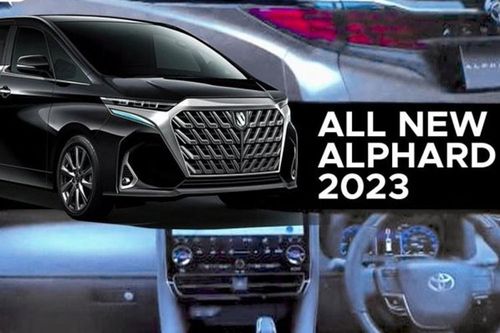 'Chuyên cơ mặt đất' Toyota Alphard 2023 lộ diện với đèn pha OLED