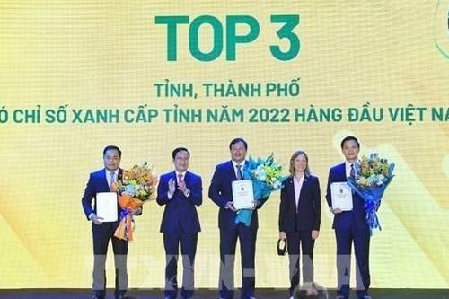 Bắc Ninh nằm trong tốp 3 cả nước về Chỉ số Xanh cấp tỉnh năm 2022
