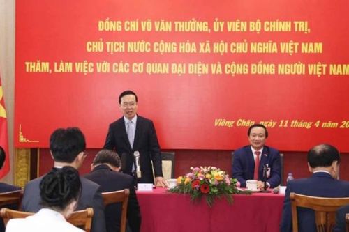 Đảng, Nhà nước luôn đề nghị phía bạn hỗ trợ cho bà con kiều bào trong làm ăn, học tập và sinh sống