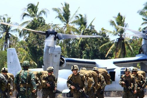 Mỹ - Philippines bắt đầu tập trận lớn chưa từng có