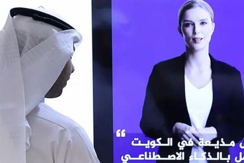 Nữ MC trí tuệ nhân tạo lên sóng ở Kuwait