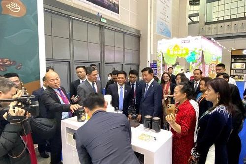 Nhiều thương hiệu Việt nổi tiếng quảng bá sản phẩm tại hội chợ hàng tiêu dùng quốc tế Hải Nam - Trung Quốc