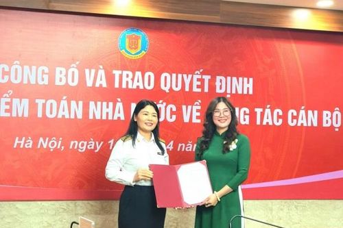 Bà Nguyễn Thị Quỳnh Minh được bổ nhiệm giữ chức Tổng biên tập Báo Kiểm toán