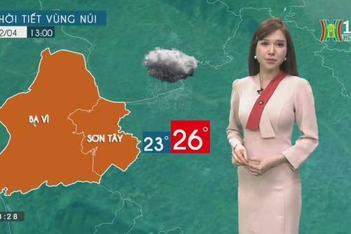 Dự báo thời tiết ngày 12/04/2023