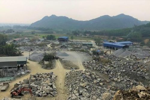 Xử phạt gần 300 triệu đồng đối với mỏ đá có nhiều vi phạm