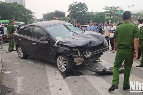 Vụ tai nạn liên hoàn tại Hà Nội: BSH tạm ứng 250 triệu đồng để chủ xe khắc phục một phần thiệt hại