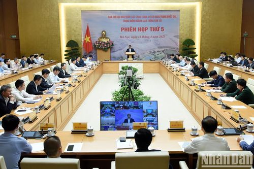 Phiên họp thứ 5 Ban Chỉ đạo Nhà nước các công trình, dự án quan trọng quốc gia ngành giao thông vận tải
