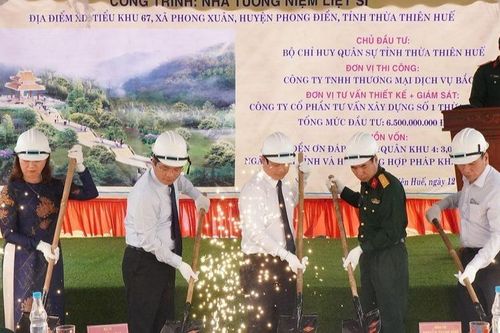 Xây dựng Nhà tưởng niệm 13 liệt sĩ hy sinh trên đường cứu hộ, cứu nạn Thủy điện Rào Trăng 3