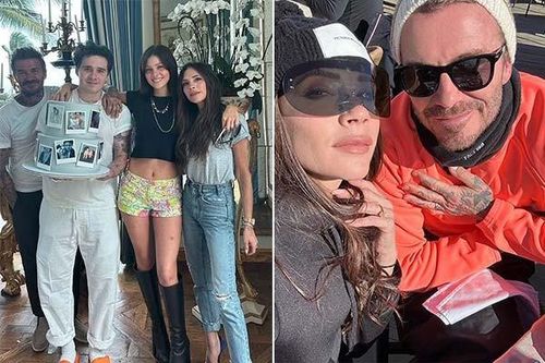 Victoria Beckham đọ dáng cùng con dâu, trẻ trung, 'xì-tin' không kém