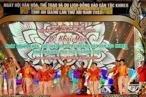 An Giang: Khai mạc Ngày hội văn hóa, thể thao và du lịch đồng bào dân tộc Khmer lần thứ XIII