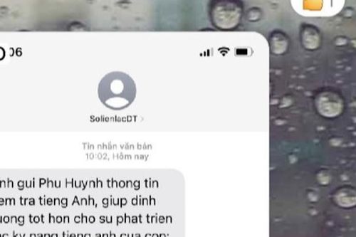 Nhiều phụ huynh nhận tin nhắn chứa link lạ, trường cảnh báo khẩn