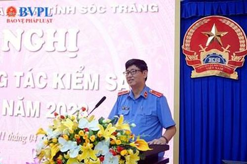 VKSND tỉnh Sóc Trăng tổ chức Hội nghị trực tuyến giao ban công tác tháng 4/2023