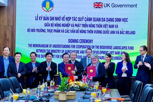 Anh viện trợ Việt Nam hơn 720 tỷ đồng cho Quỹ đa dạng sinh học