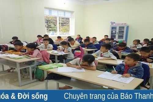 Niềm vui trường mới ở vùng biên Mường Lát