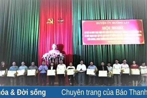 Mường Lát: Sơ kết 3 năm thực hiện Kết luận số 01-KL/TW của Bộ Chính trị