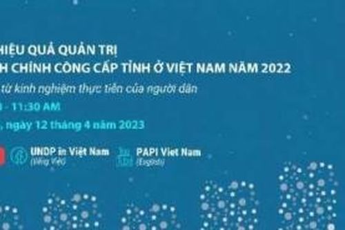 Quảng Ninh đứng đầu về chỉ số hiệu quả quản trị và hành chính công cấp tỉnh 2022