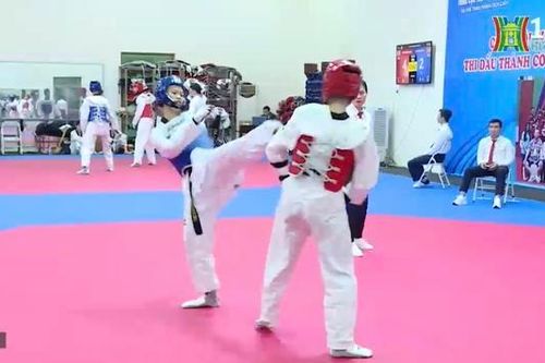 Đội tuyển Taekwondo đấu tập trước thềm SEA Games 32