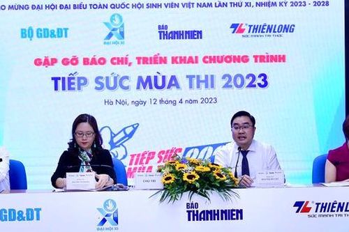 Chương trình 'Tiếp sức mùa thi' năm 2023 được triển khai với nhiều hoạt động mới