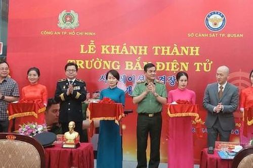 Công an TPHCM khánh thành Trường bắn điện tử