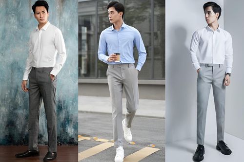 Gợi ý cách phối đồ với quần tây chuẩn style Hàn Quốc