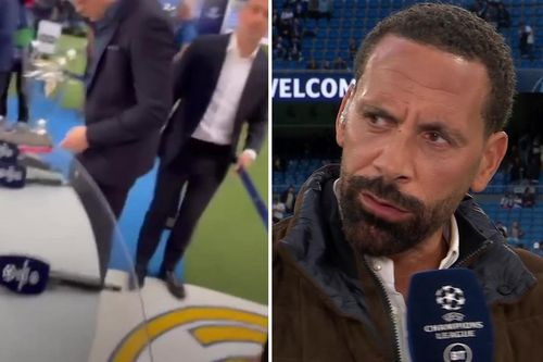 Huyền thoại MU có cử chỉ đẹp với Real Madrid