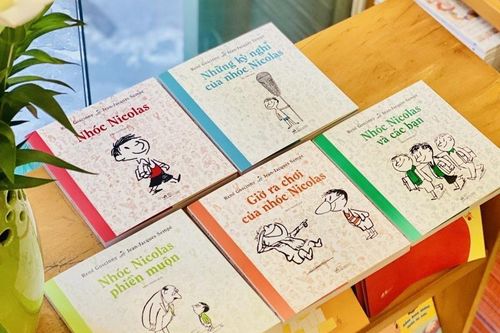 Đọc sách và vẽ minh họa 'Nhóc Nicolas'