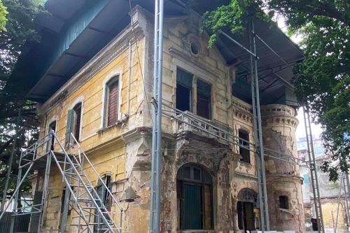 Quận Hoàn Kiếm thông tin về quá trình tu bổ biệt thự 49 Trần Hưng Đạo