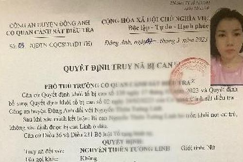 Truy nã nữ kế toán Nguyễn Thiên Tường Linh