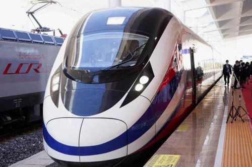 Chuyến tàu khách quốc tế Lào-Trung Quốc khởi hành chuyến đầu tiên