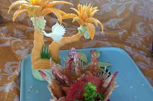 Xác lập kỷ lục Việt Nam với 100 món ăn từ ghẹ Hàm Ninh ở Phú Quốc