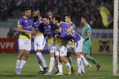 V.League 1: Thắng đậm Hải Phòng, CLB Hà Nội vững vàng vị trí đầu bảng