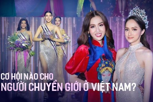 Sân chơi hoa hậu nào dành cho người chuyển giới ở Việt Nam?