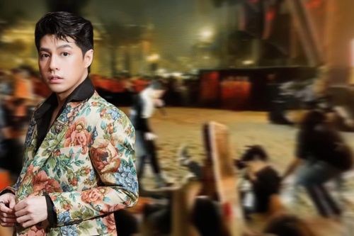 Đang biểu diễn bỗng thấy camera man vấp té, Noo Phước Thịnh liền có hành động đầy tinh tế