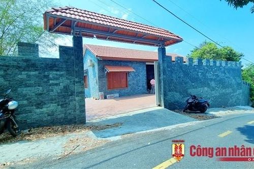 Phát hiện thêm 2 công trình sai phạm xây dựng không phép trên Núi Sập