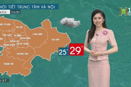 Dự báo thời tiết ngày 14/04/2023