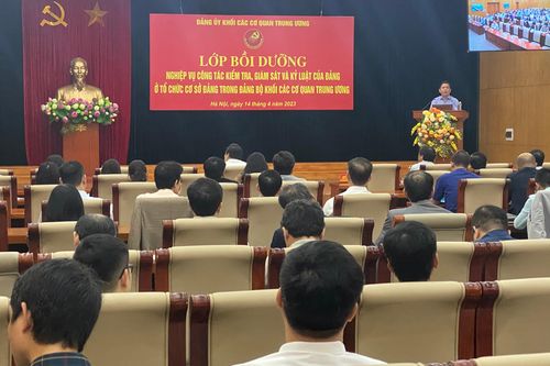 Nâng cao nghiệp vụ công tác kiểm tra, giám sát và kỷ luật của Đảng
