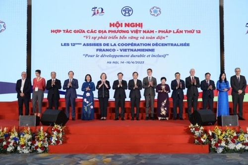Khai mạc Hội nghị hợp tác giữa các địa phương Việt Nam-Pháp lần thứ 12