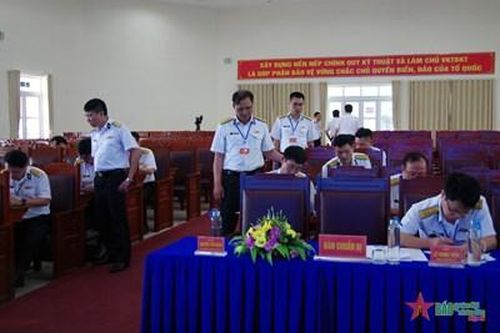 Cục Kỹ thuật Hải quân bế mạc Hội thi cán bộ giảng dạy chính trị năm 2023