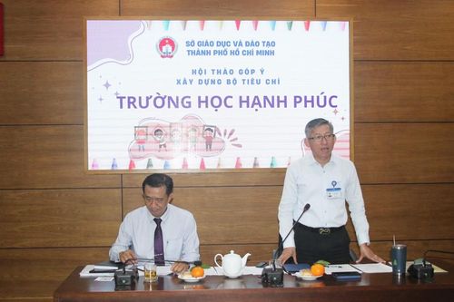 TPHCM: Hoàn thiện các tiêu chí xây dựng 'Trường học hạnh phúc'