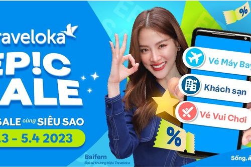 Traveloka EPIC Sale 2023 có tổng lượng giao dịch tăng gấp đôi