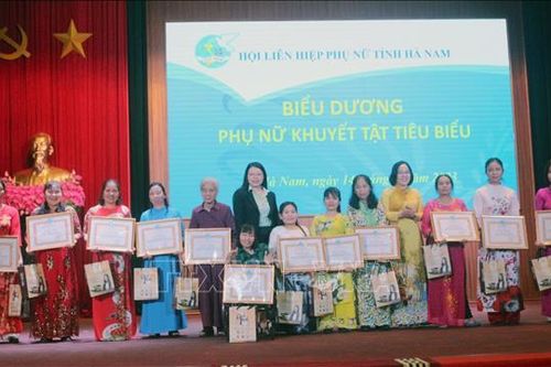 Hà Nam: Quan tâm giúp đỡ trên 14.500 phụ nữ khuyết tật