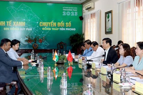 Hội nghị Thương mại đầu tư Ấn Độ - ĐBSCL tổ chức tại Đồng Tháp