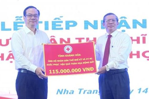 Nâng cao năng lực ứng phó khẩn cấp cho hội chữ thập đỏ