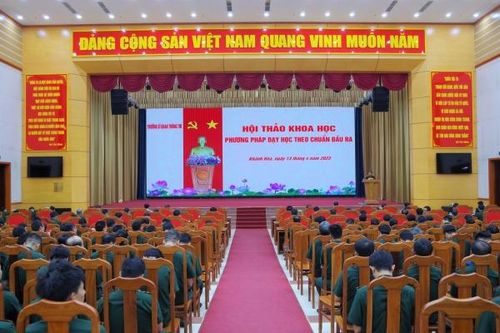 Trường Sĩ quan Thông tin tổ chức hội thảo khoa học 'Phương pháp dạy học theo chuẩn đầu ra'
