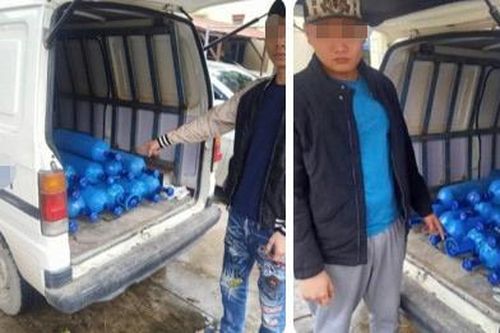 Thu giữ hàng chục bình khí ''cười'' và ma túy tổng hợp