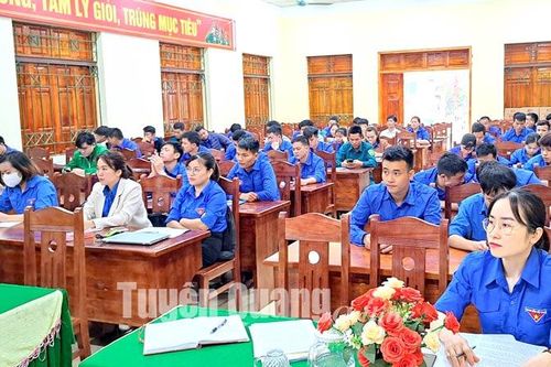Gần 330 cán bộ Đoàn, Hội được bồi dưỡng kiến thức bảo vệ nền tảng tư tưởng của Đảng