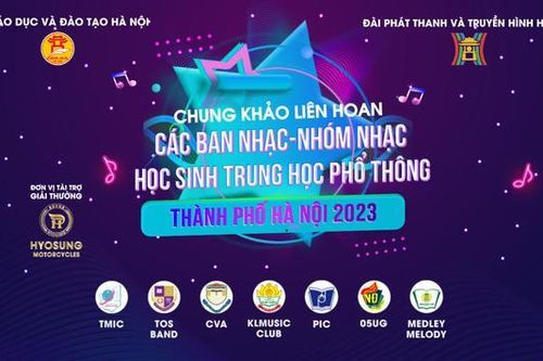 Liên hoan ban nhạc, nhóm nhạc học sinh THPT Hà Nội 2023