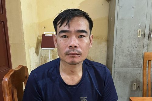Tạm giữ hình sự kẻ đấm đại úy công an ở Bắc Giang